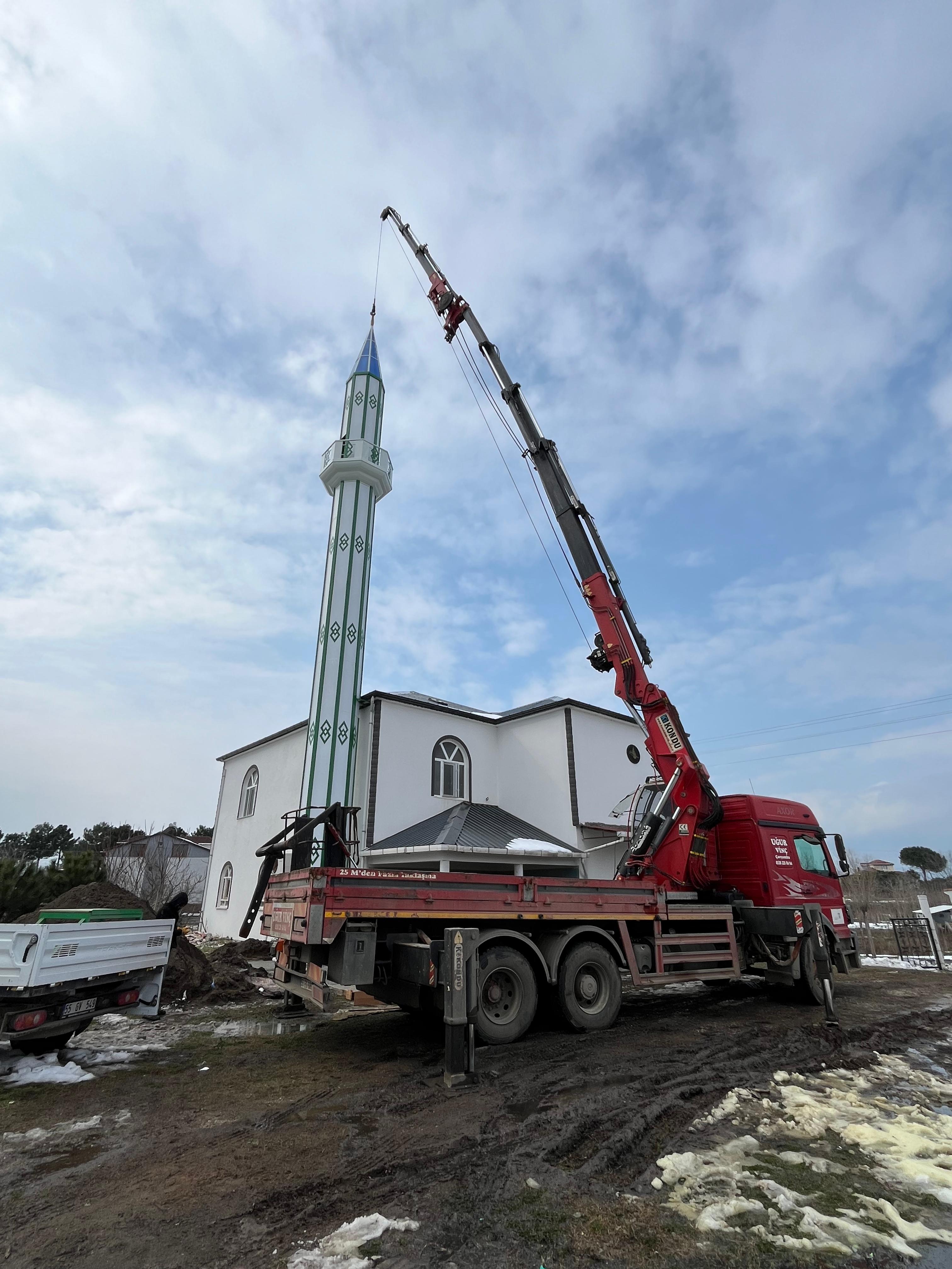 Samsun sanayi vinç kiralama hizmeti