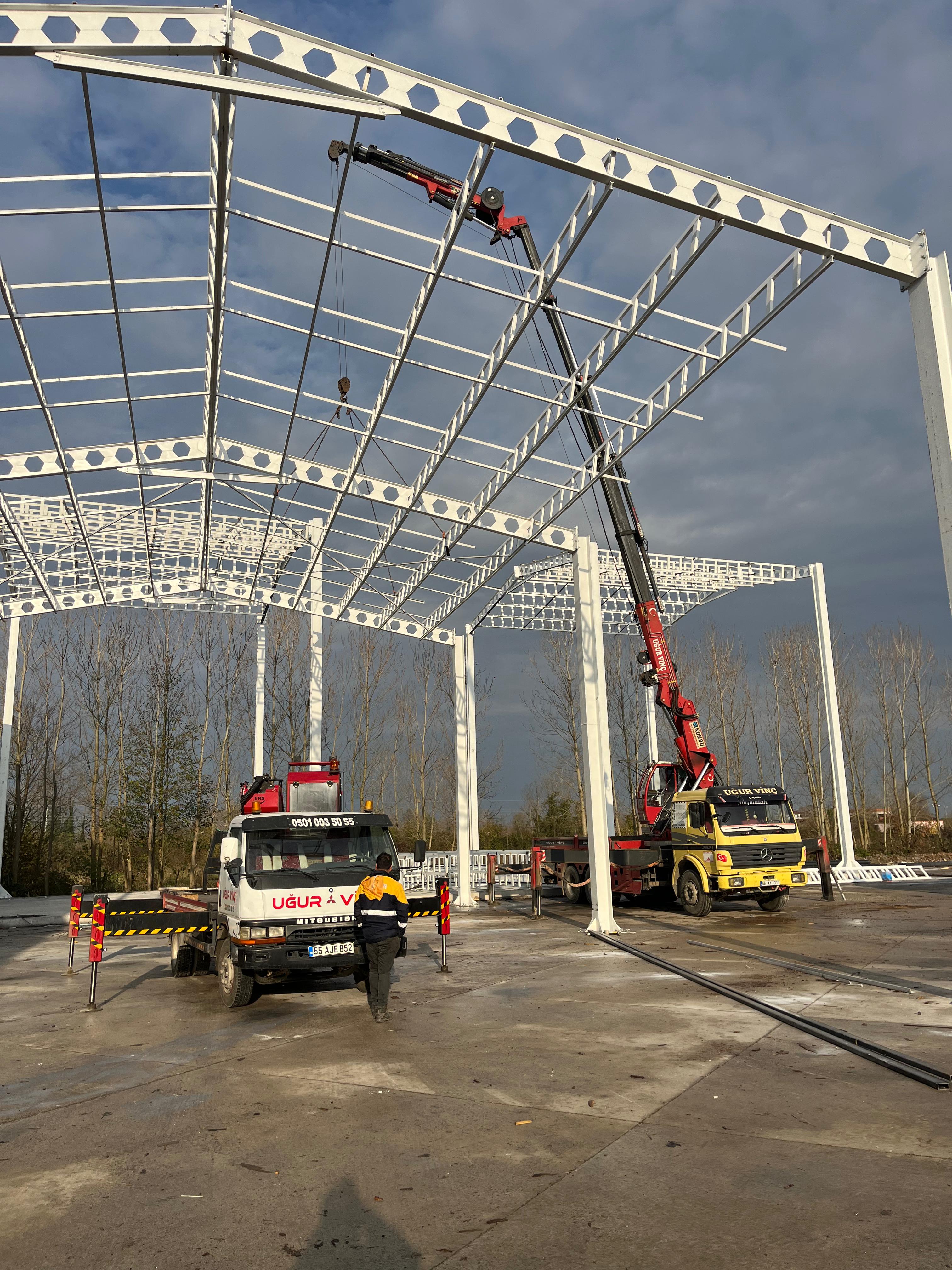 Terme mobil vinç kiralama hizmeti