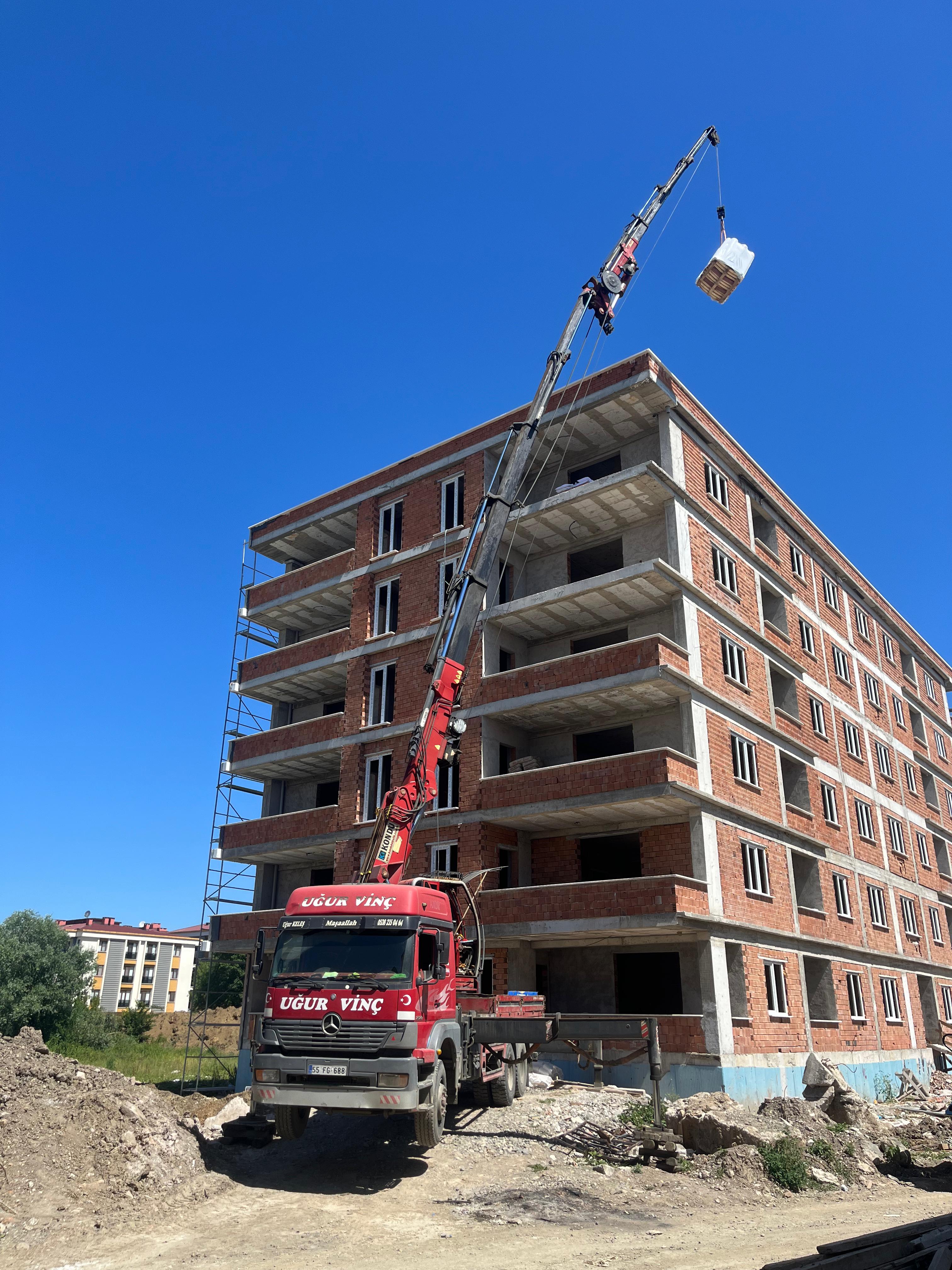 Atakum vinç kiralama